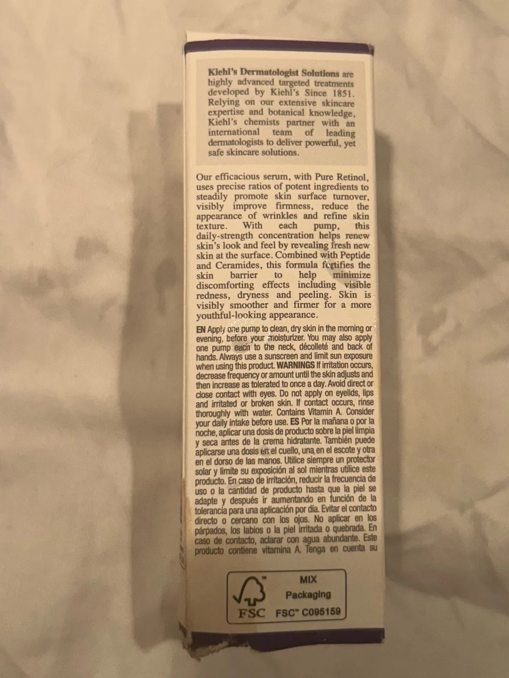 Kiehl's retinol skin renewing daily micro dose serum - 30 ml